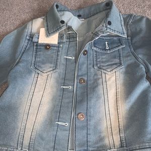 Light wash denim jacket- brand new